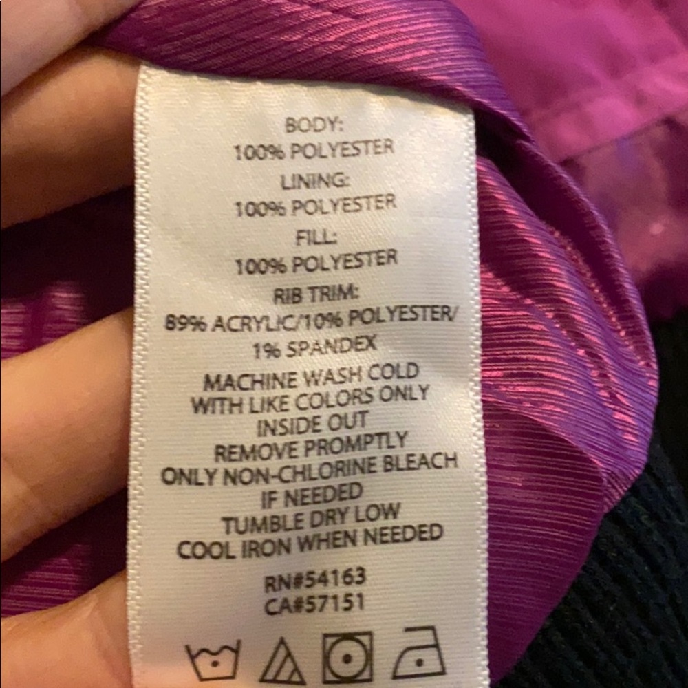 NWOT Calvin Klein Performance Magenta Vest - Picture 9 of 9